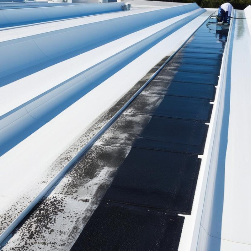 L’entretien d’une toiture est essentiel pour préserver les performances thermiques et la réflectivité du revêtement cool roof.